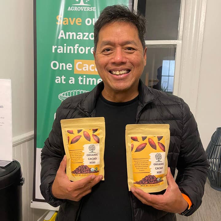 Agroverse.shop – Engroshandel Chokoladebar – Amazonas Regnskov Regenerative 8 Ounce Økologiske Kakaonibs9