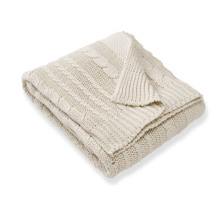 Organic Cotton Cable Knit Baby Blanket - Oat
for wholesale by Burt's Bees Baby