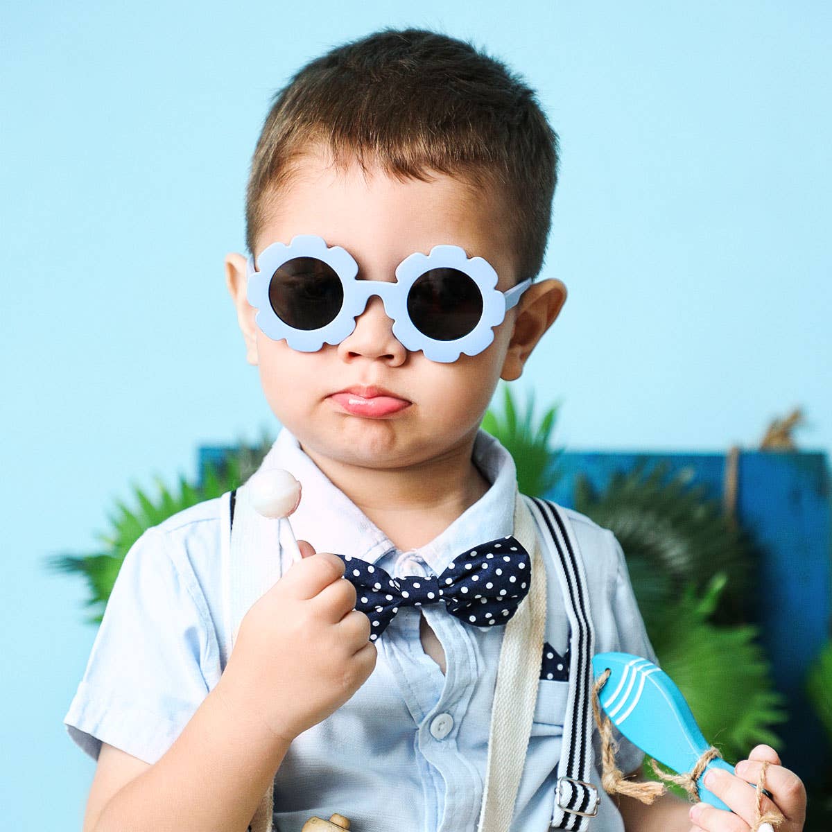 Little Sunnie - Wholesale Sunglasses - Kids - Sunnie - Cute Sunflower Polarized Kids Sunglasses25