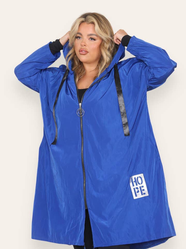 Miss Bold - Wholesale Raincoat - Women's - Oversized Hooded Rain Mac52