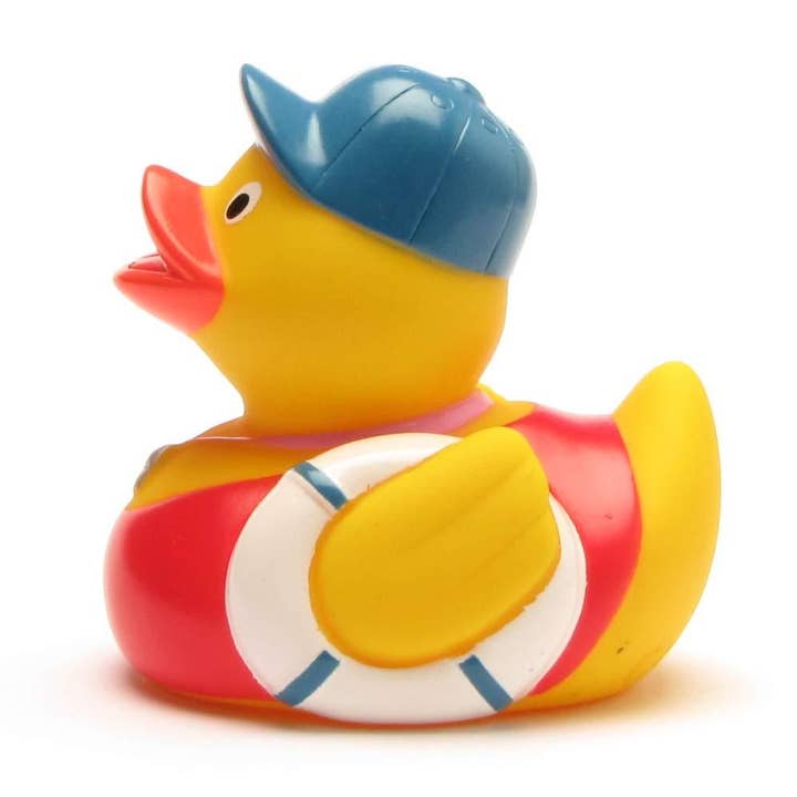 Duckshop - Wholesale Bath Toy - Baby - Rubber Duck Lifeguard - Rubber Duck