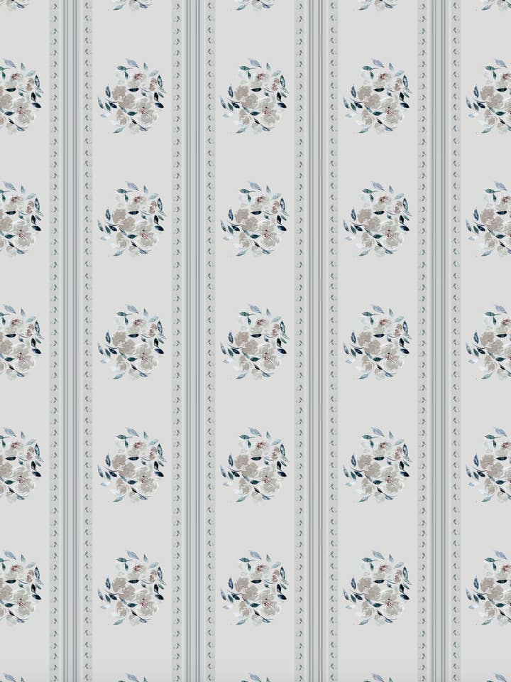 Pops of Peonies on Forest Grey for wholesale by Tulip Magnolia Design