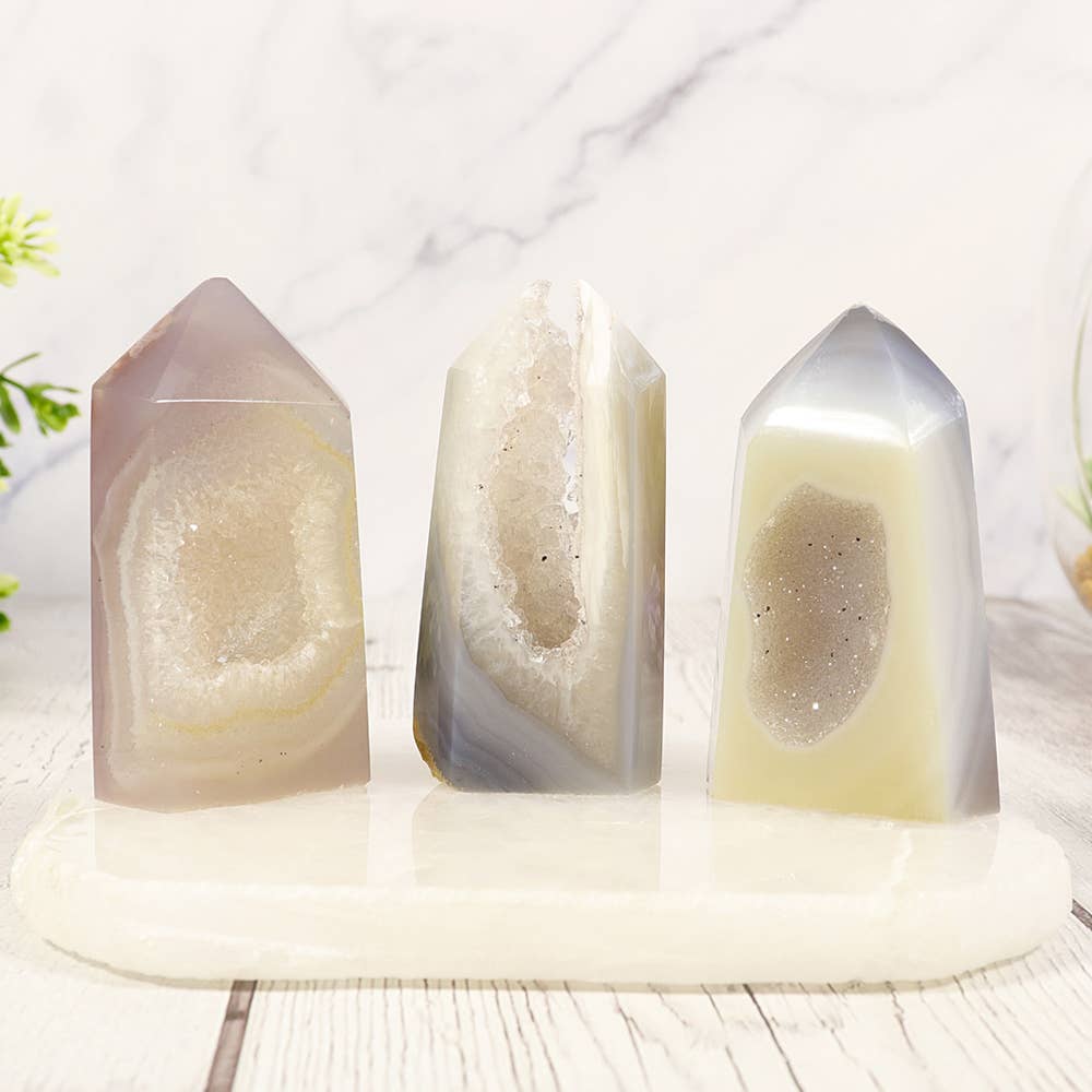 Natures Artifacts Inc - Wholesale Spiritual Stone/Crystal - Druzy Agate Tower | Druzy Agate Crystal3