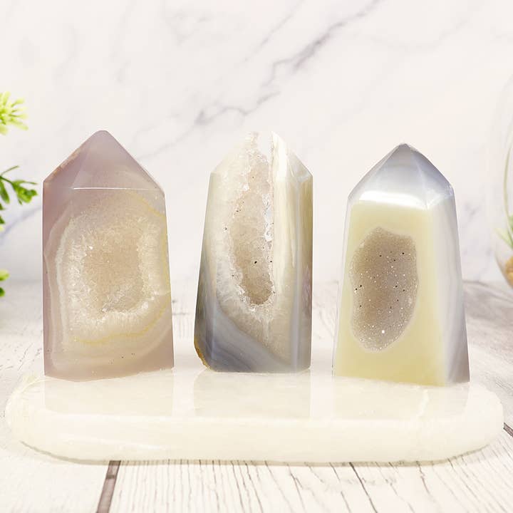 Natures Artifacts Inc - Wholesale Spiritual Stone/Crystal - Druzy Agate Tower | Druzy Agate Crystal3