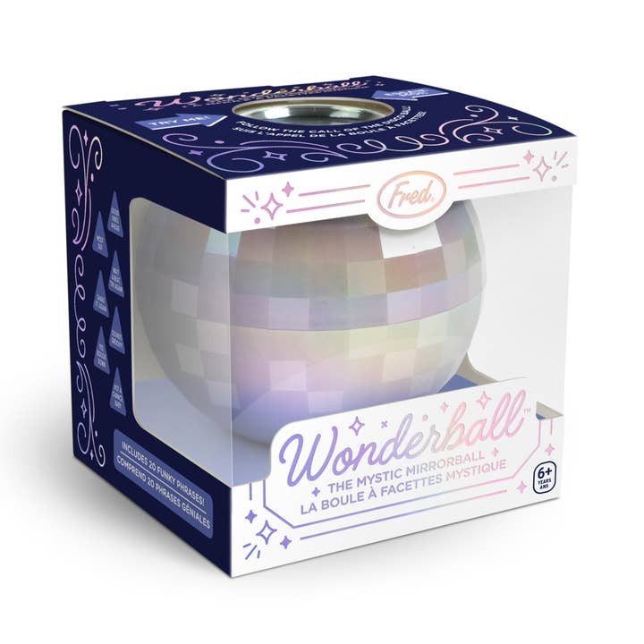 Fred & Friends - Wholesale Gag Gift/Novelty Gift - Wonderball - Mystic Mirrorball, Disco Ball Decision Maker4