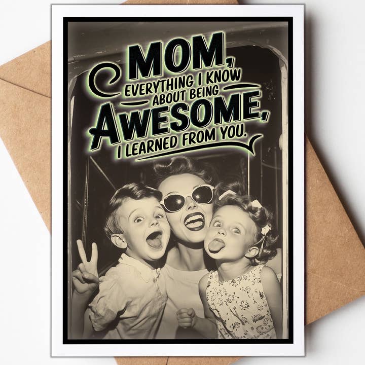 Greeting Cards by Katie Doodle & Gifts by Matchbox Card Co – wholesale Mother’s Day card – Funny Mothers Day Cards | Mothers Day Gifts | Mom Birthday