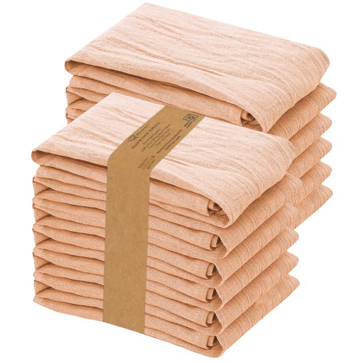 Ruvanti - Wholesale Tea Towel - 12-Pack Flour Sack Dish Towels, 100% Cotton, 28x28 Inches20