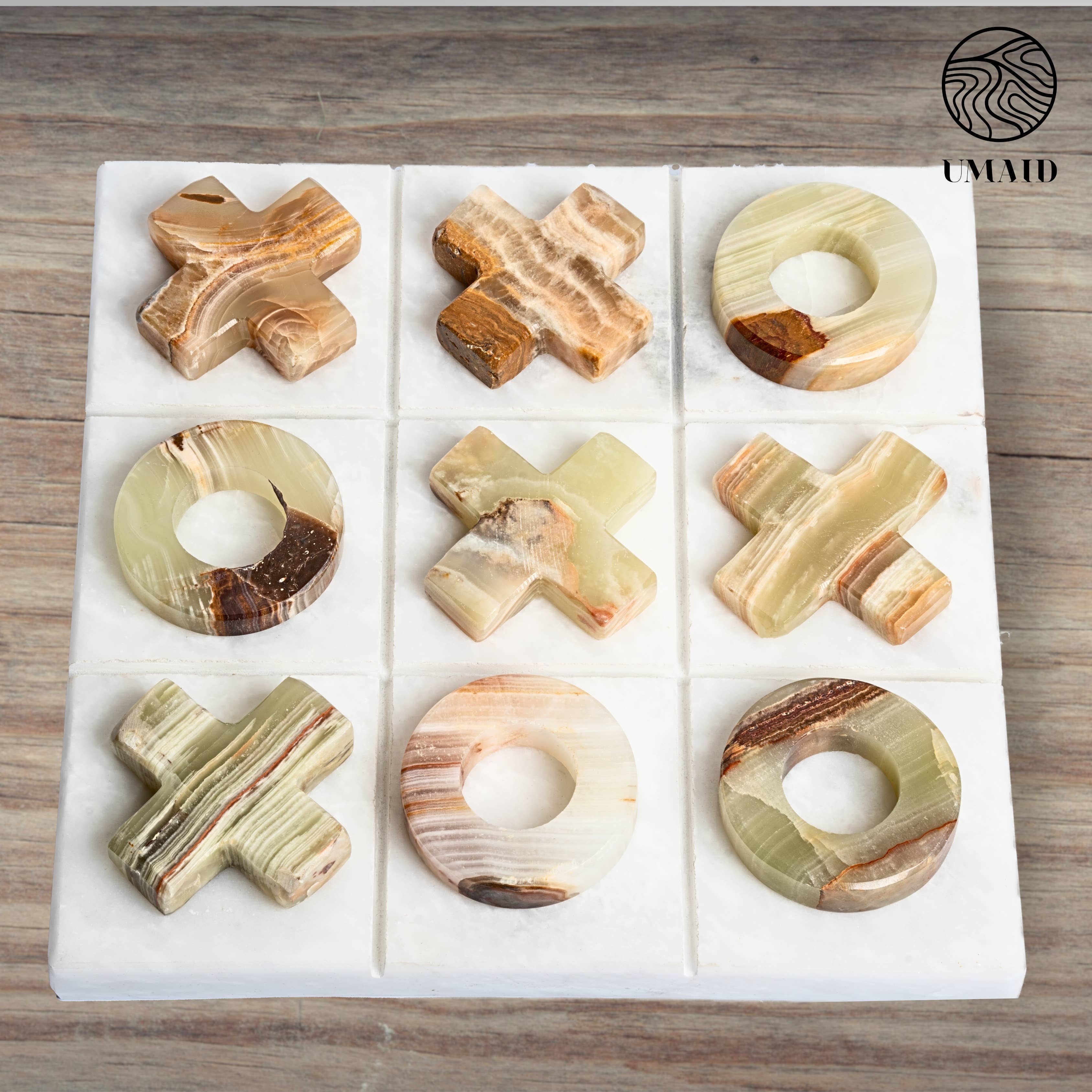 UMAID PRODUCTS - Wholesale Board Game - Marble Tic Tac Toe Game13