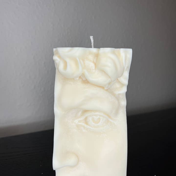 Vela David Half Face para venta al por mayor de Crafted Gifts Atelier