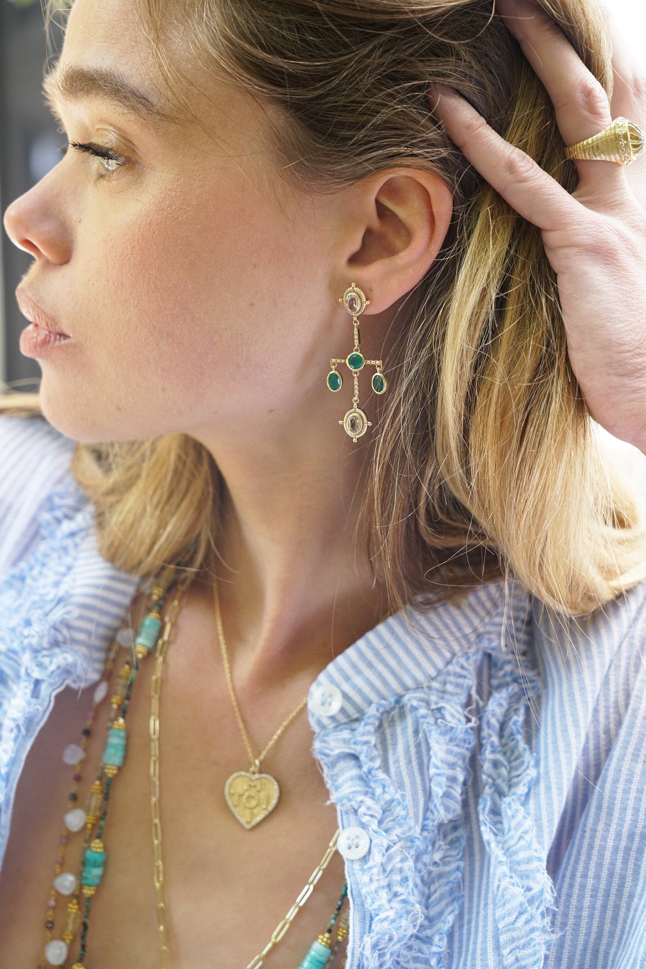 DIAPERIS - Wholesale Dangle Earrings - PAVIA EARRINGS2