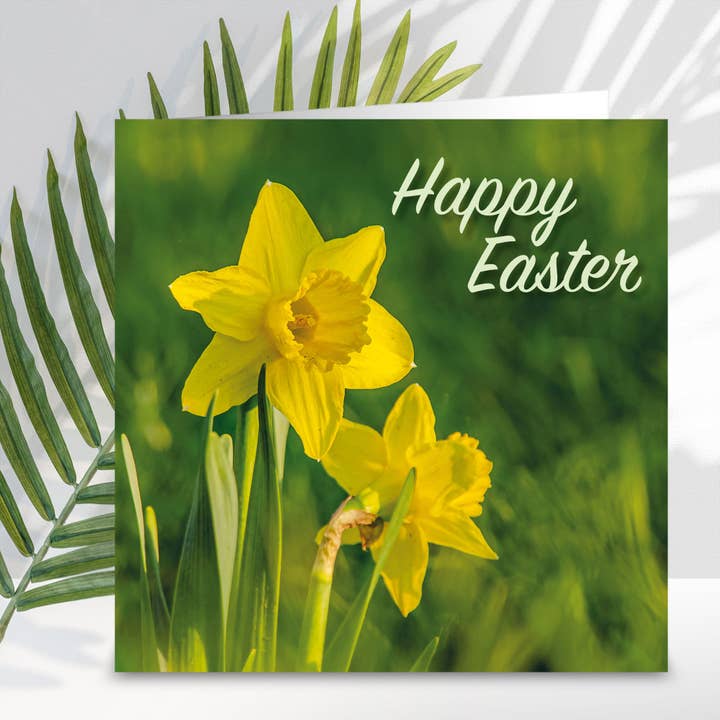 Happy Easter — Packung mit 5 Osterkarten für den Großhandel von Just Cards Direct