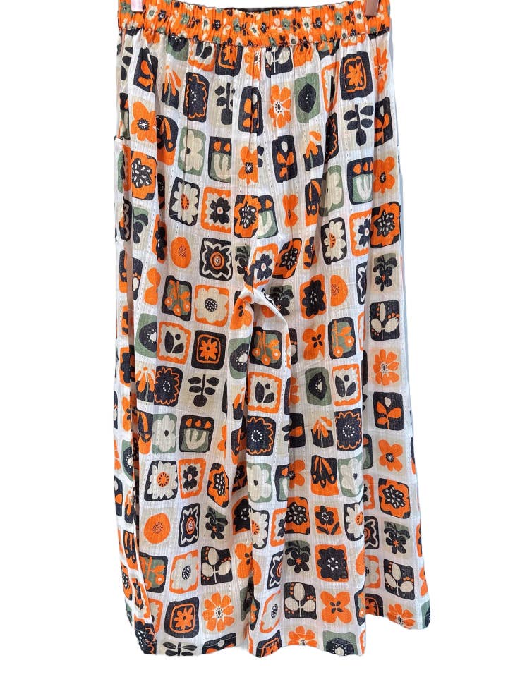 Orice - Wholesale Pants - Women's - Straight pants with dobby cotton pocket - Orice7