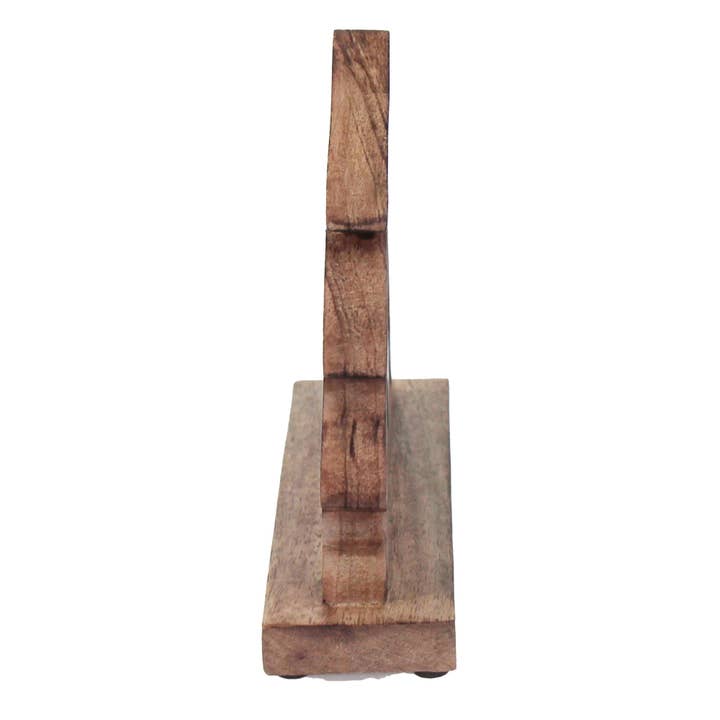 Global Crafts - Venta al por mayor Decoración de belenes - Belén tallado sobre mesa de madera de mango