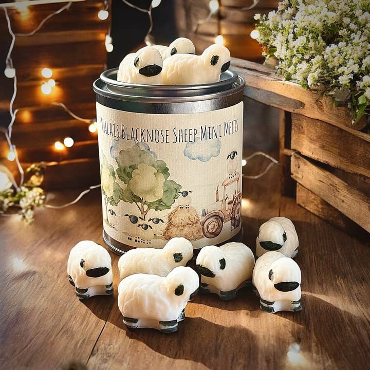 Valais Blacknose Sheep Mini Wax Melts-PRE ORDER for wholesale by Pippie Melts