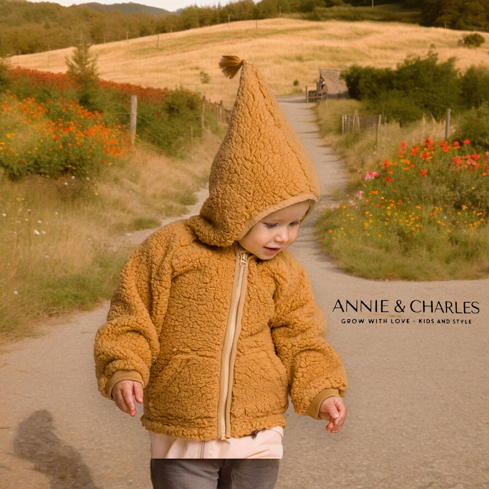 Annie & Charles - Wholesale Jacket - Kids - Annie & Charles® fluffy fleece jacket3