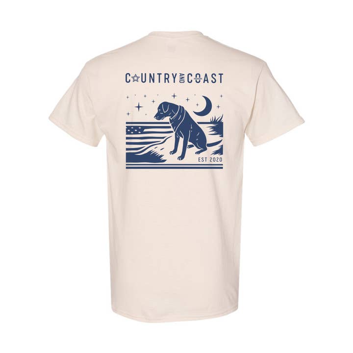 Lake Dog T-shirt voor wholesale door Country & Coast