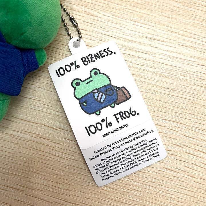 Robot Dance Battle - Wholesale Stuffed/Plush Toy - Kids & Baby - Bizness Frog Plush Keychain