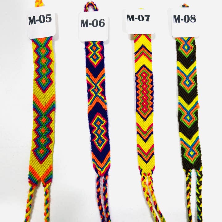 Colorful 4U – Großhandel Gewebtes/geflochtenes Armband – Neuheiten | Bunte Freundschaftsbänder (XS-L)14