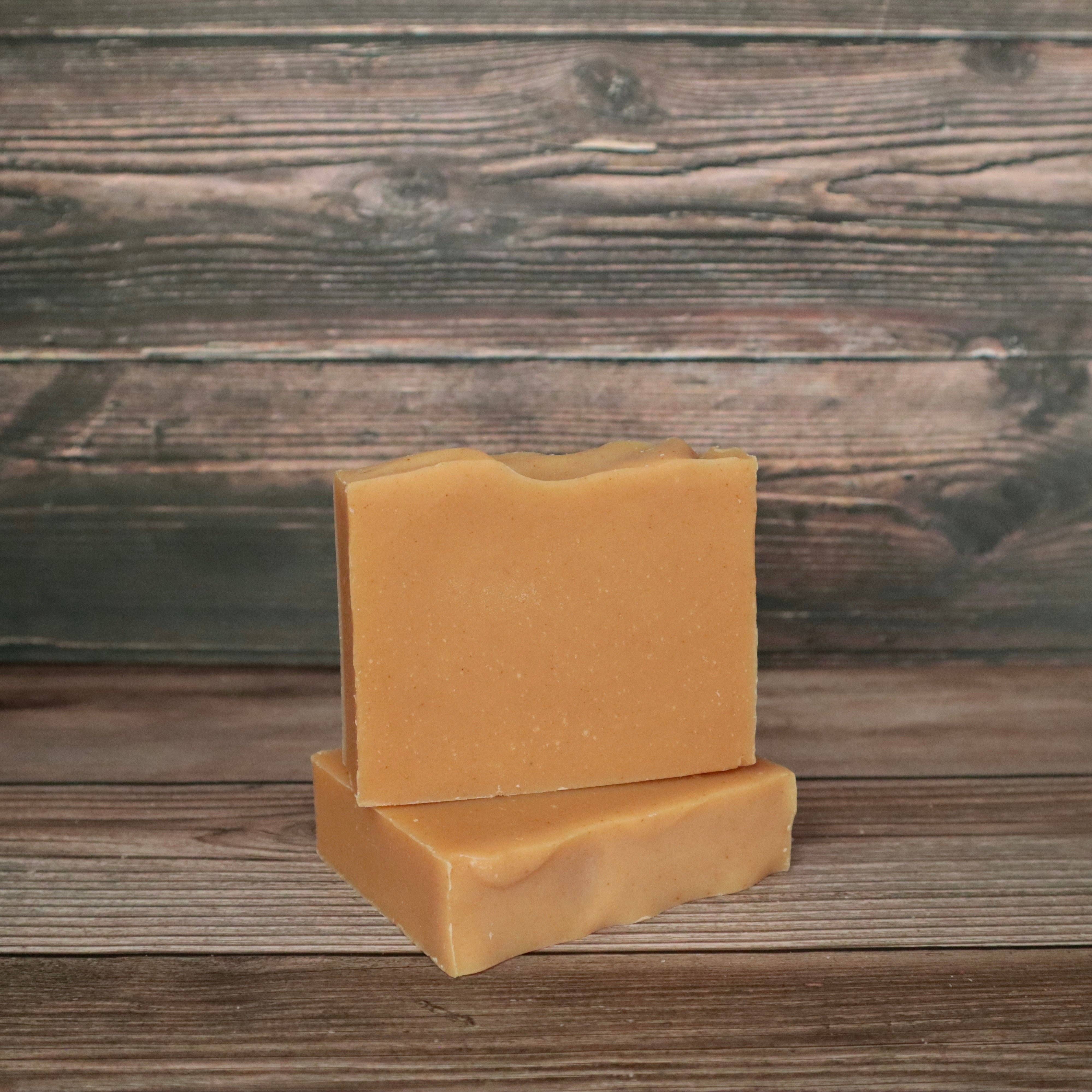 Wild Acorn Artisan Soaps LLC - Wholesale Bar Soap - Turmeric, Carrot, Ginger & Citrus Soap with Goat Milk1
