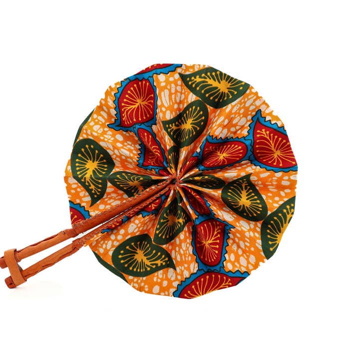 Gitzell FairTrade - Wholesale Handheld Folding Fan - Fan, handheld folding