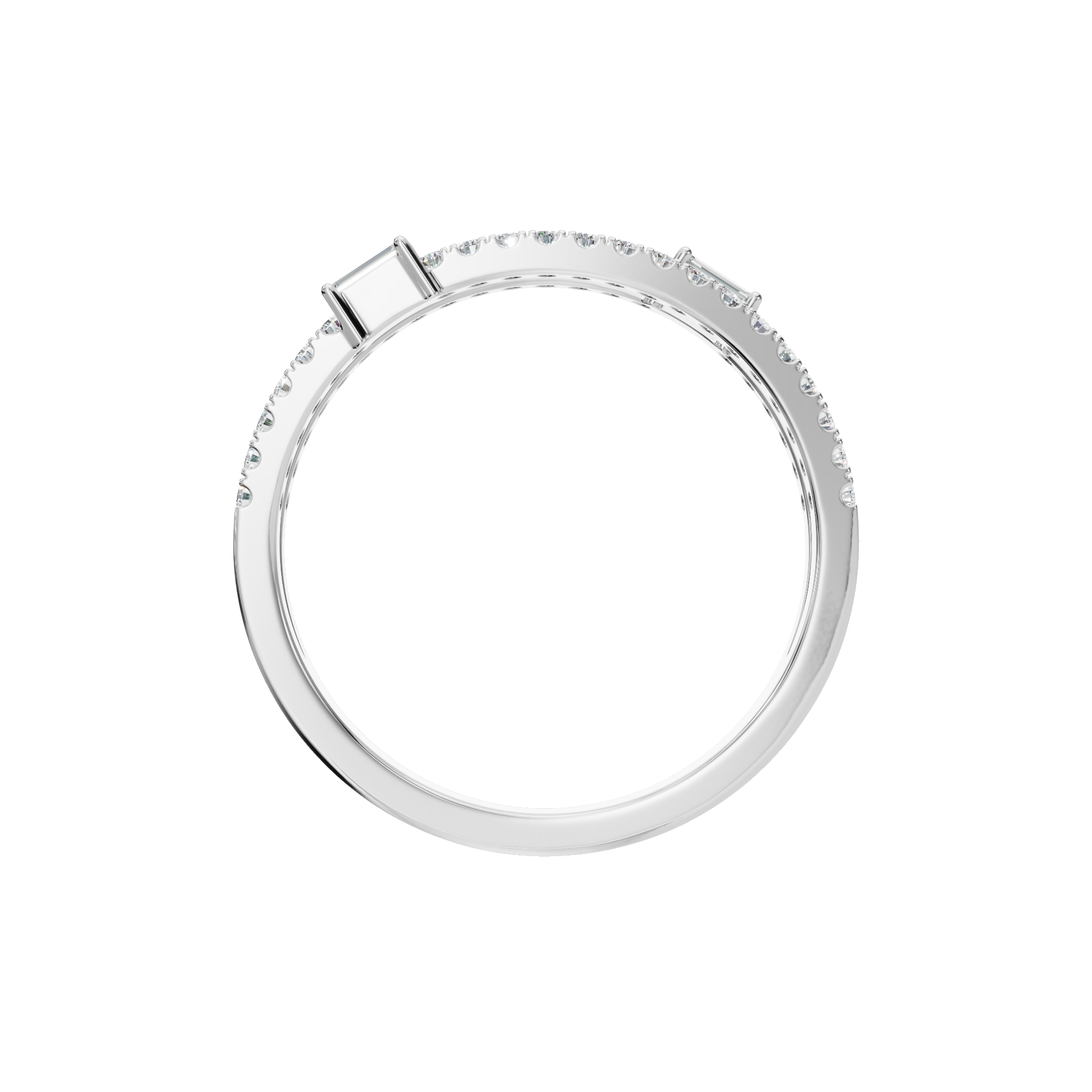 PureYou Jewelry - Vente Alliances/bagues de mariage - Bague de déclaration en or 14 carats avec diamant, Bague de mariage en diamant3