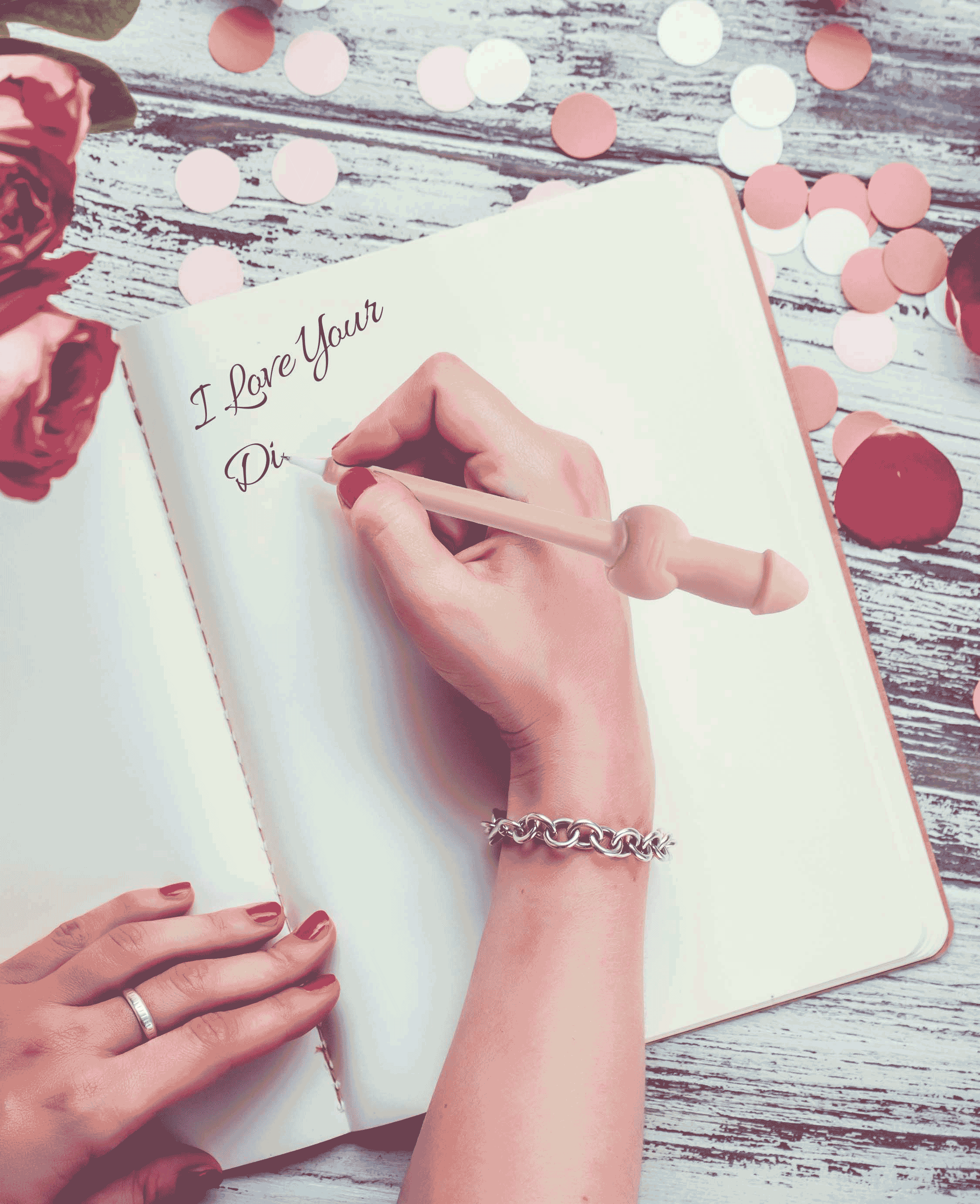 Little Genie Productions - Wholesale Gag Gift/Novelty Gift - Super Fun Penis Squishy Pen1