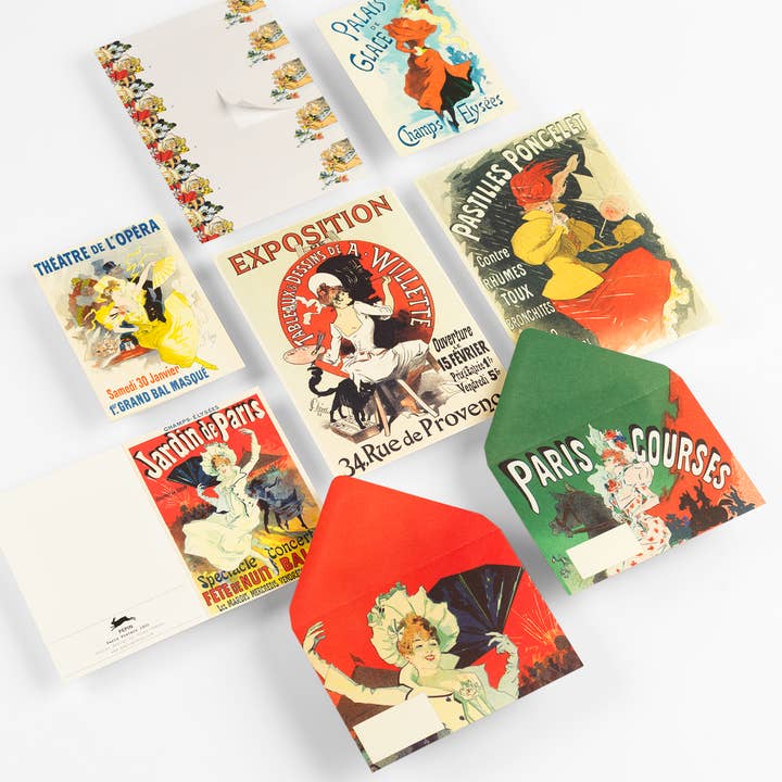 Parisaffischer 1900 Korrespondensset för wholesale av Pepin Press