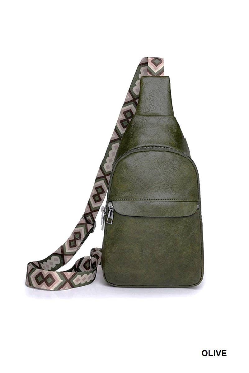 Vanilla Monkey – wholesale Crossbody bag – Women's – Guitar Strap Crossbody Chest Sling Bag6