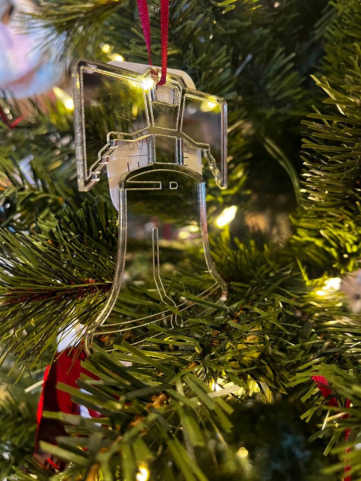 Silver Liberty Bell Ornament for wholesale by Rosewood Home