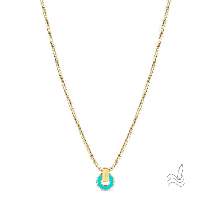 NEREIDA TURQUOISE CHIP NECKLACE for wholesale by JASON HYDE