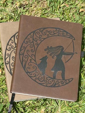 Artemis Leatherette Lined Journal for wholesale by Violet Lotus