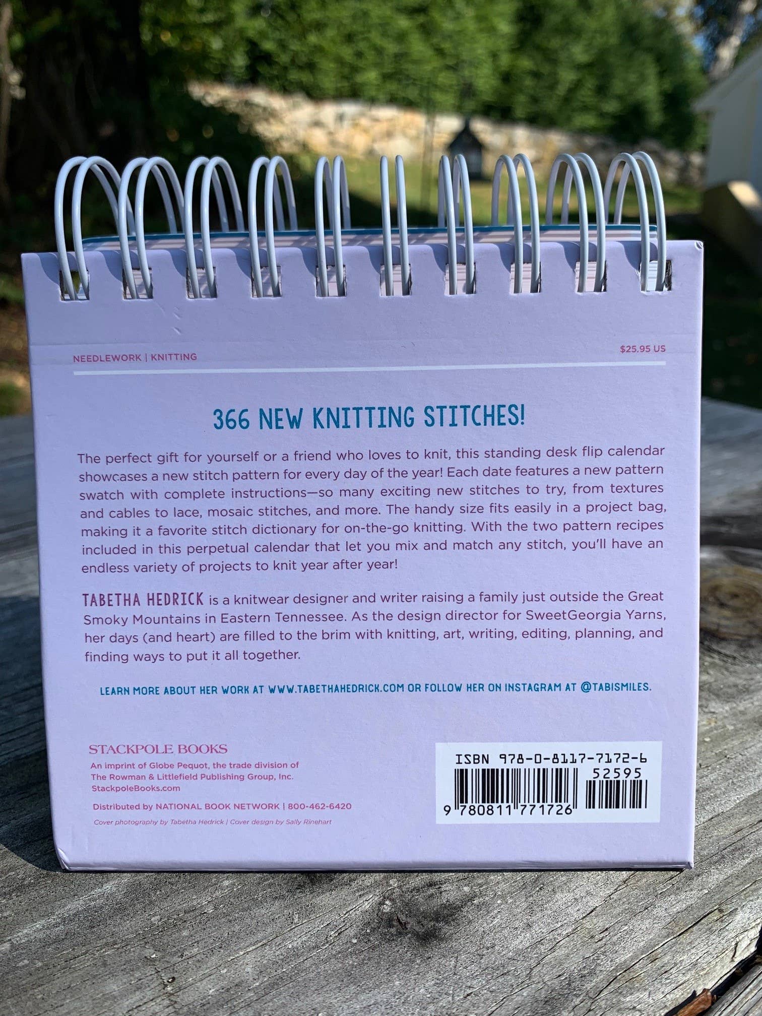 REMOVED BRAND - Wholesale Calendar - Year of Knitting Stitches: A Stitch-A-Day Perpetual Calendar7