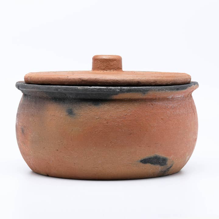 Hakan - Wholesale Cooking pot - Twice-baked Terracotta, Unglazed Clay Cooking Pot with Lid12
