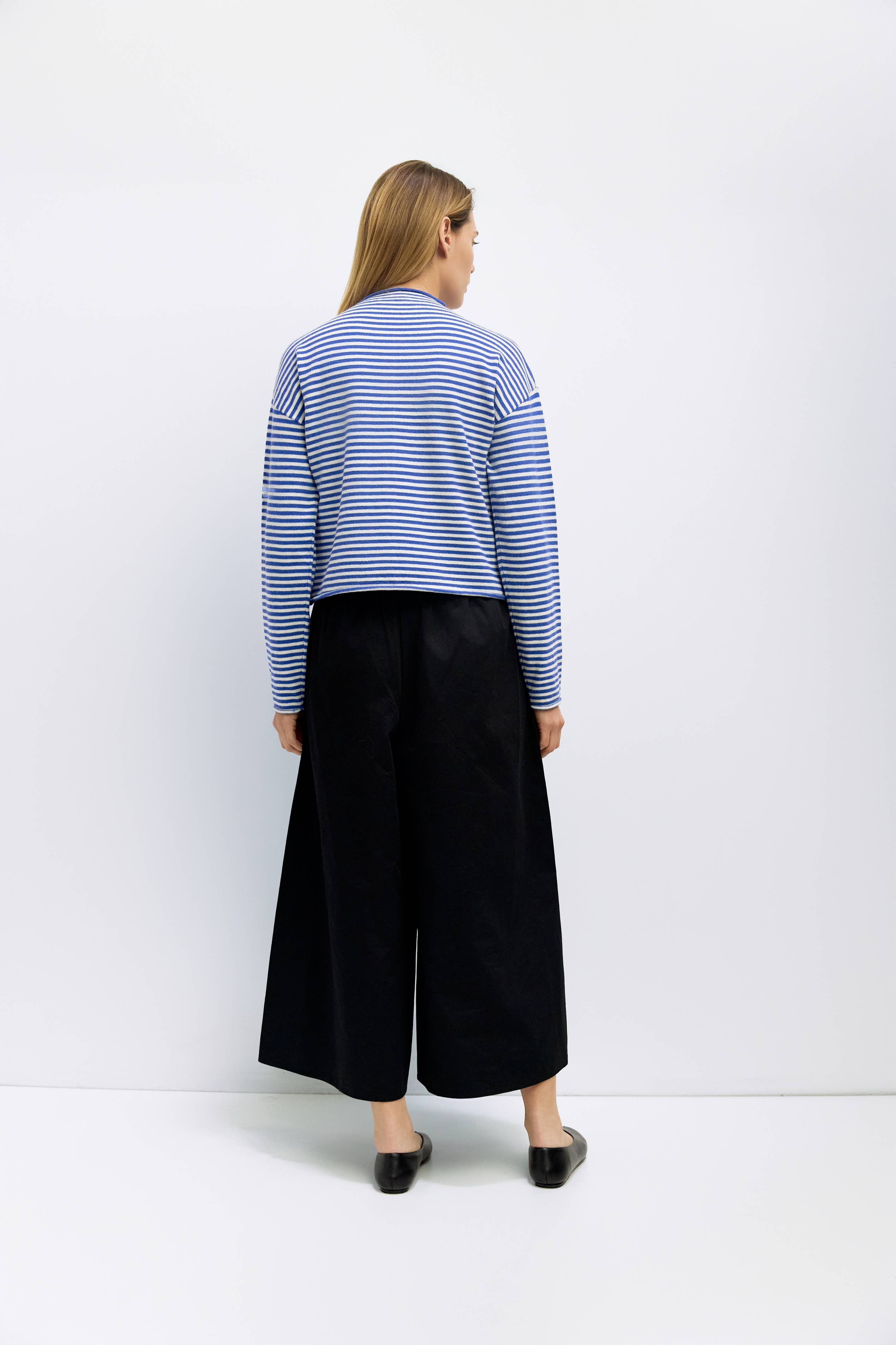 MOD REF - Wholesale Cardigan - Women's - The Elisa Cardigan | Striped Button-Down Cardigan22