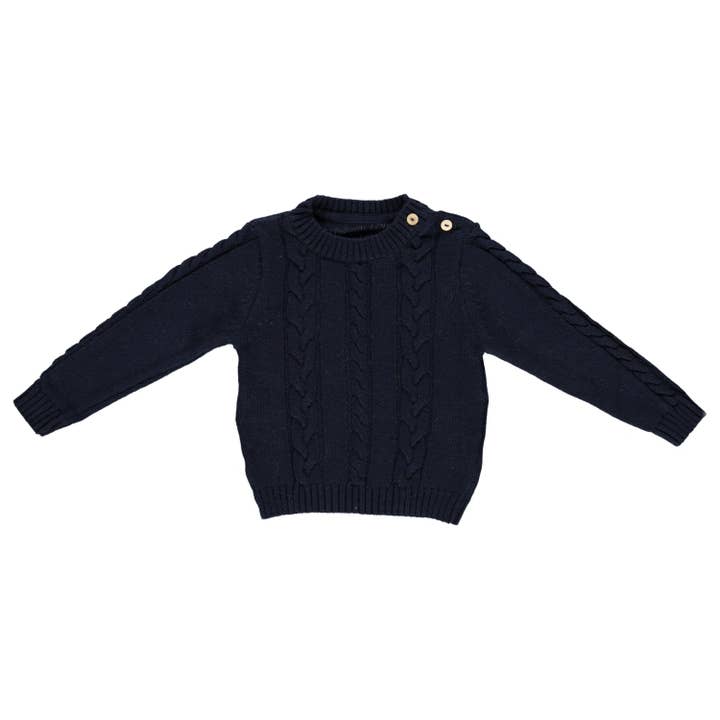 Dot baby - Vendita all'ingrosso Maglione tricot - Bambini - Roma blu navy