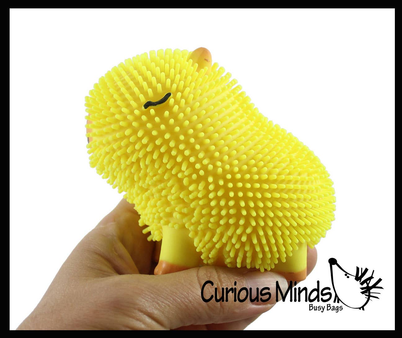 Curious Minds Toys – wholesale Mjuk leksak - Barn och baby – 1 Capybara Puffer luftfyllda pressspänningsbollar - stora R10