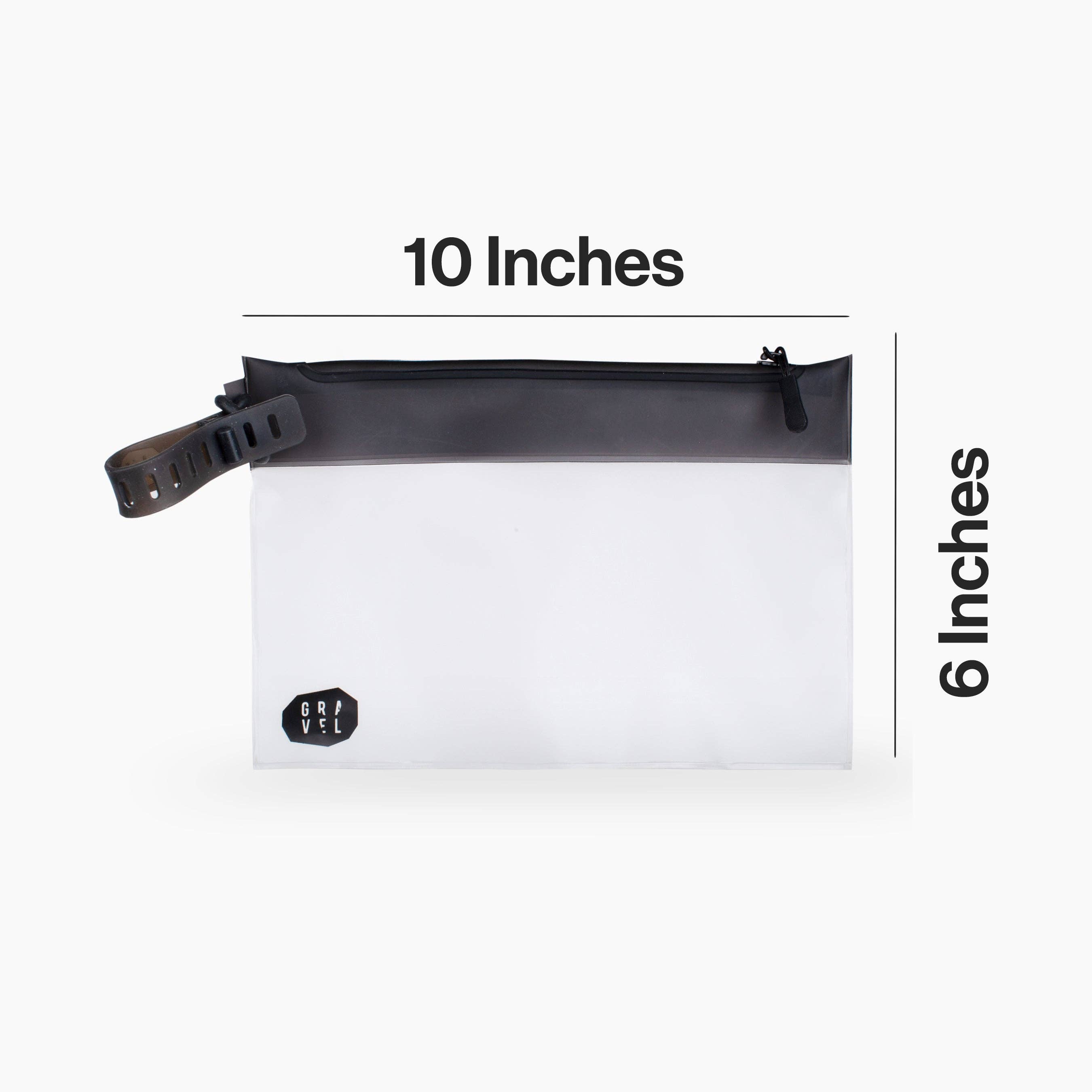 Gravel - Wholesale Toiletry Bag - Unisex - The Pouch | 3-1-1 TSA Compliant Shower Bag6