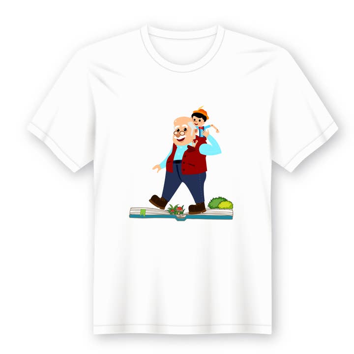 Pinocchio T-shirt in a Can for wholesale by Bee my Gift
