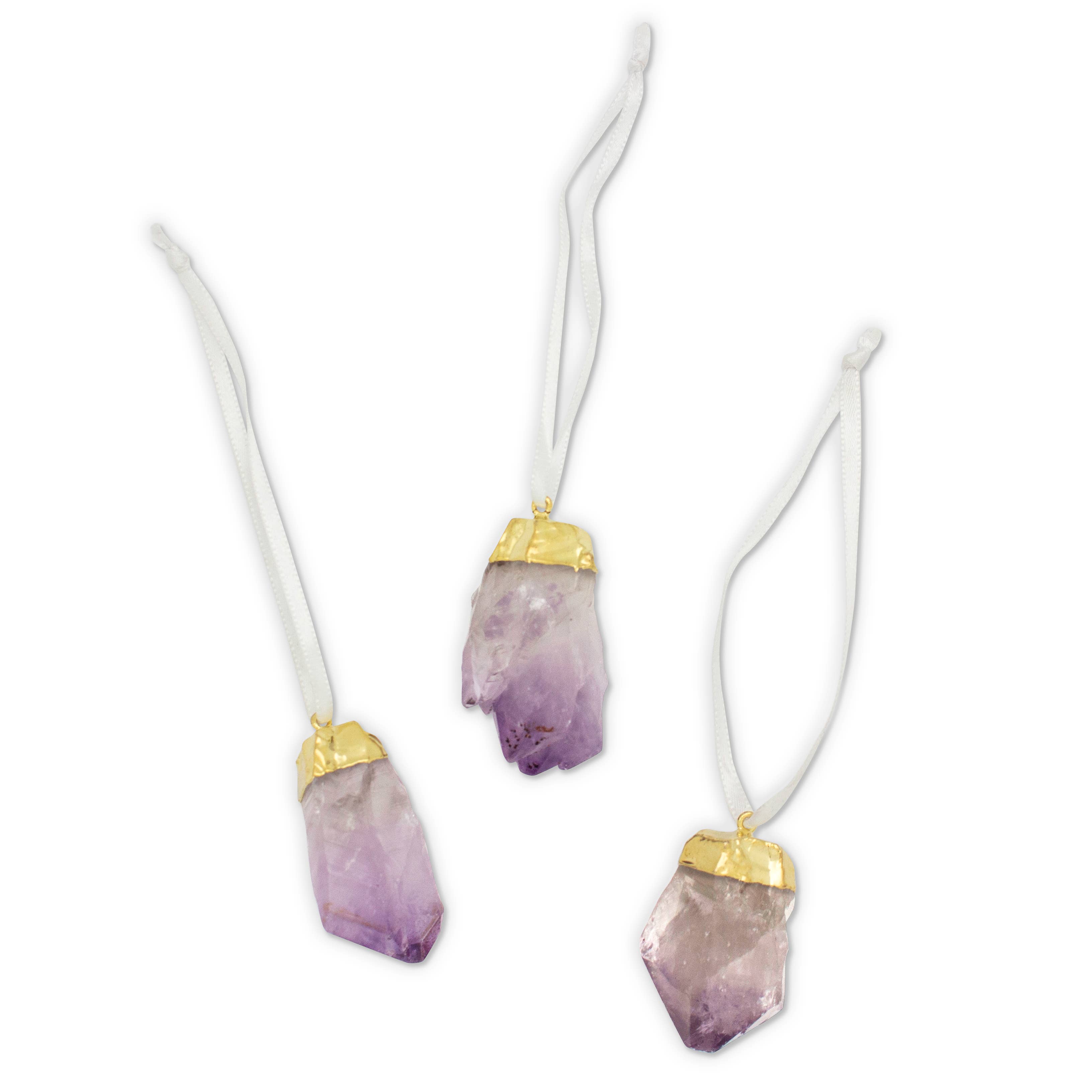 Hiouchi Jewels | Rose & Bolt Grateful Dead Jewelry - Wholesale Ornament Set - Crystal Holiday Ornament Set | Amethyst2