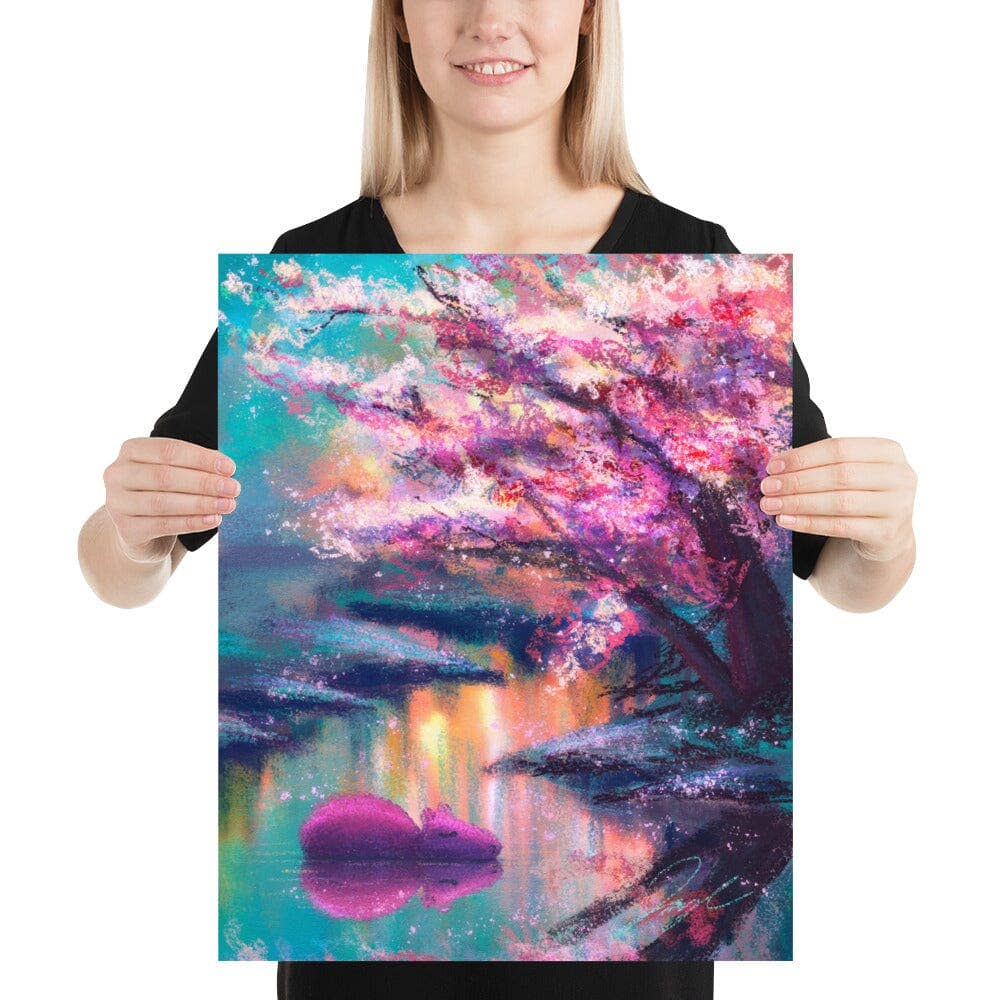 JoyousJoyfulJoyness - Wholesale Painting/Drawing - Four Seasons Collection - Capybara in Spring Painting4