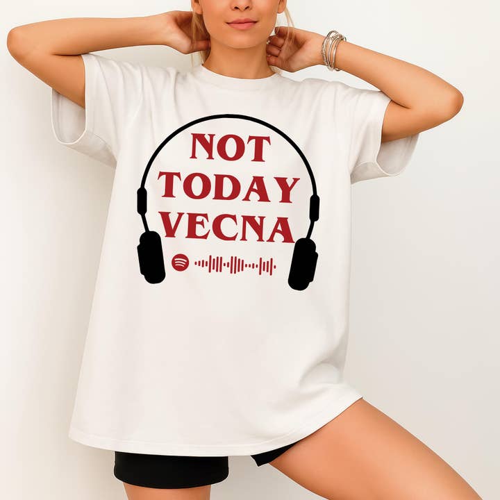 Not Today Vecna Shirt, Stranger Things Inspired Sweatshirt for wholesale by CVH DREAMY LTD