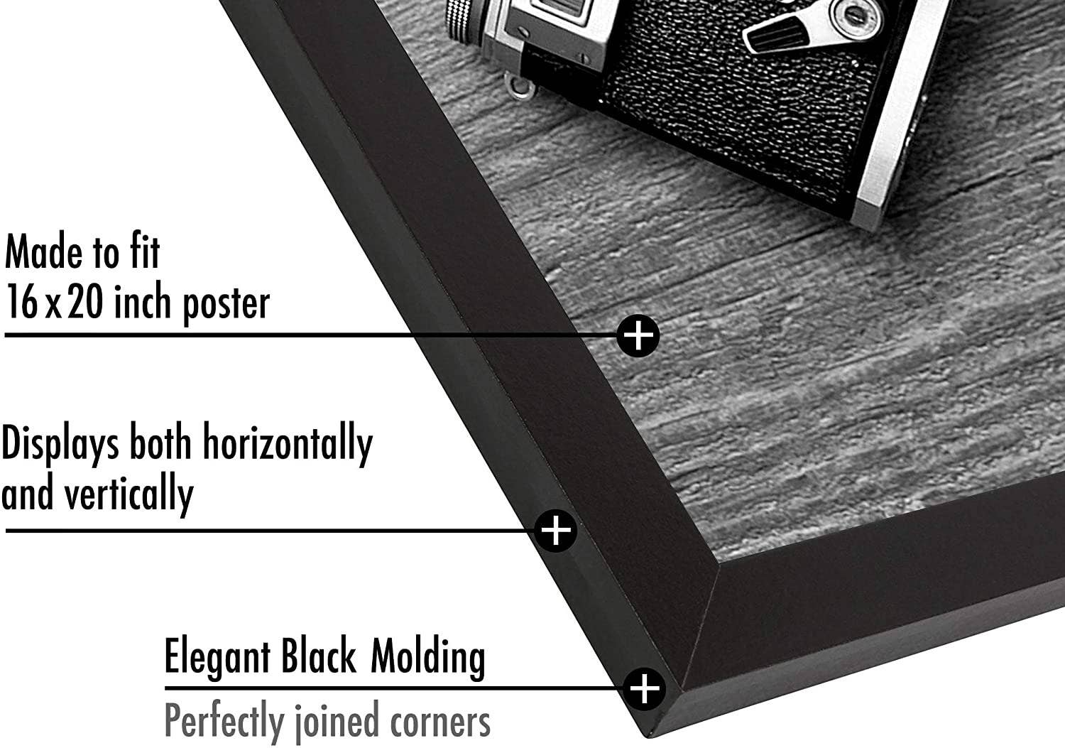 Americanflat - Wholesale Picture Frame - Americanflat Poster Frame with Wide Molding257