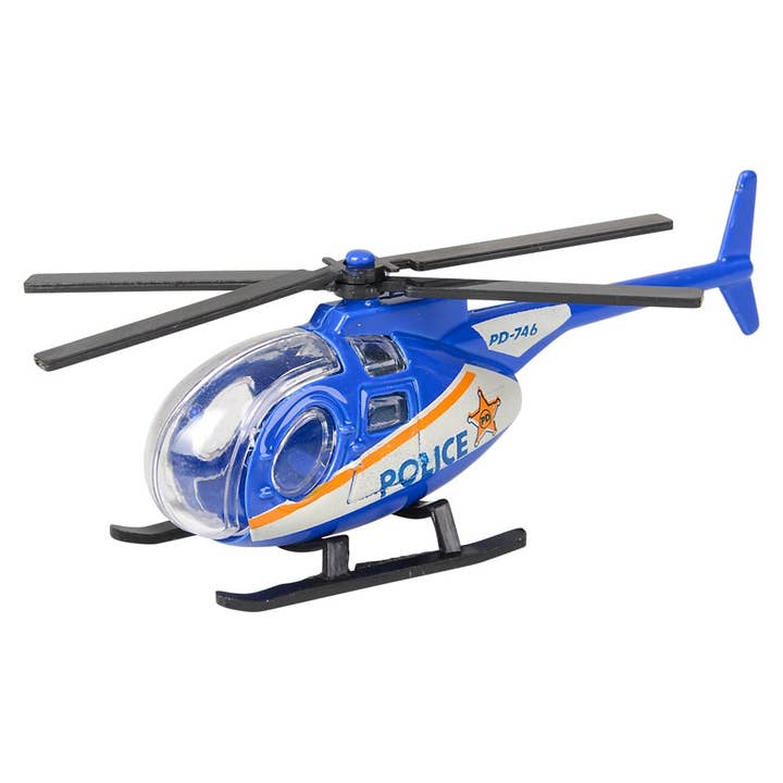 La Luna Bella - Toys - Wholesale Toy Car/Truck - Kids - 3.5" DIE-CAST HELICOPTER LLB Car Toys