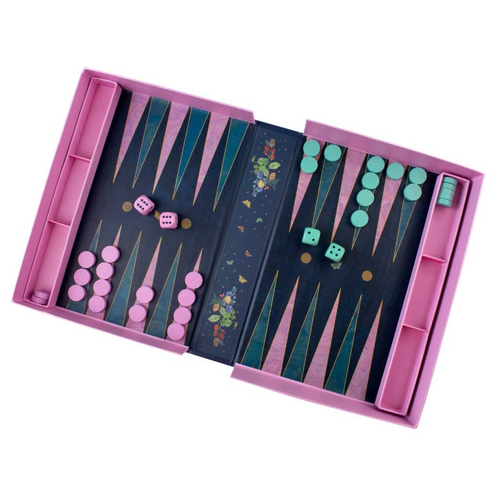 Gibsons Games Ltd – wholesale Board game – The Art File Backgammon Traditional Game2