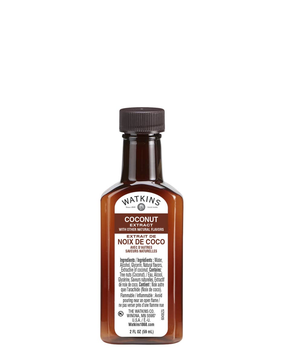 The Watkins Co. - Wholesale Vanilla/Fruit Extract - Coconut Extract 2 fl oz1