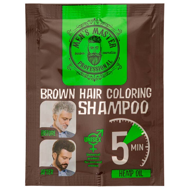 Mister33 Mencare - Vente Coloration pour cheveux - Shampoing colorant pour cheveux bruns - 250 ml5