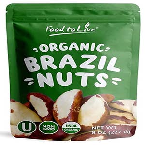 Organic Brazil nuts, Raw and Unsalted