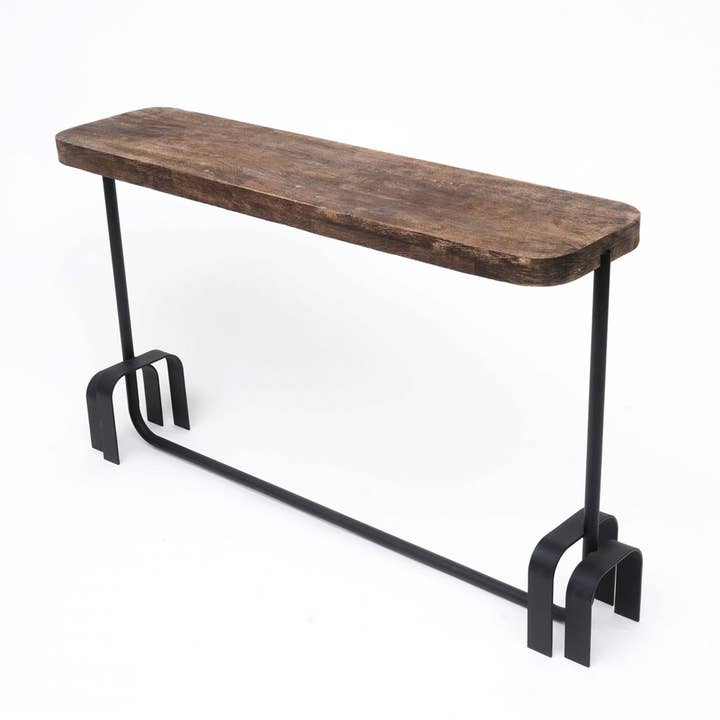 ExpoBazaar – wholesale Console table – Wood & Iron Console Table-52X12X28.5"3