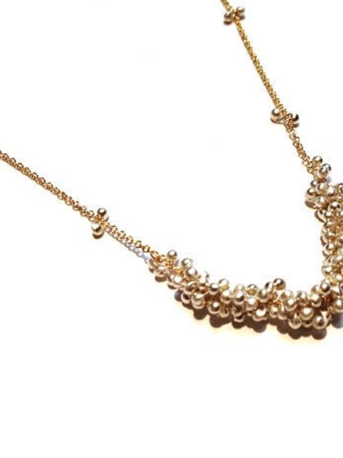 Clustered Wisteria Necklace- 18 inches for wholesale by YedOmi Jewelry