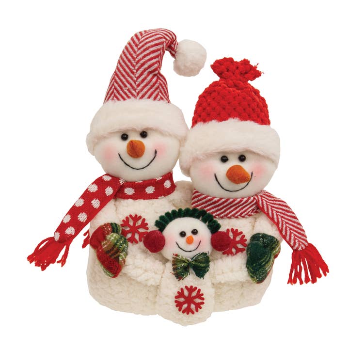 Weihnachtsschneemannfamilie für den Großhandel von Bright Ideas